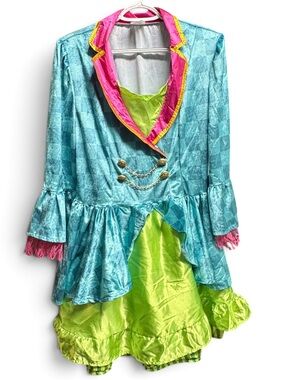 EraSpooky Mad Hatter Costume Women’s Large Halloween Cosplay